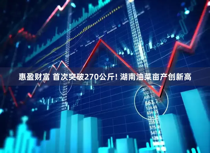 惠盈财富 首次突破270公斤! 湖南油菜亩产创新高